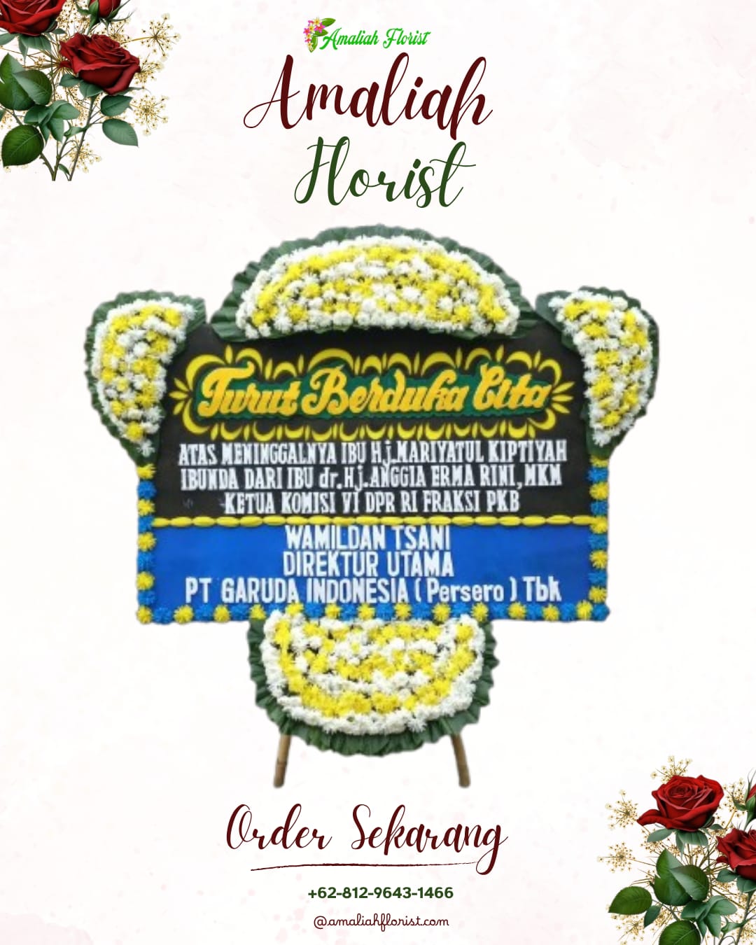 Papan Bunga Duka Pagelaran